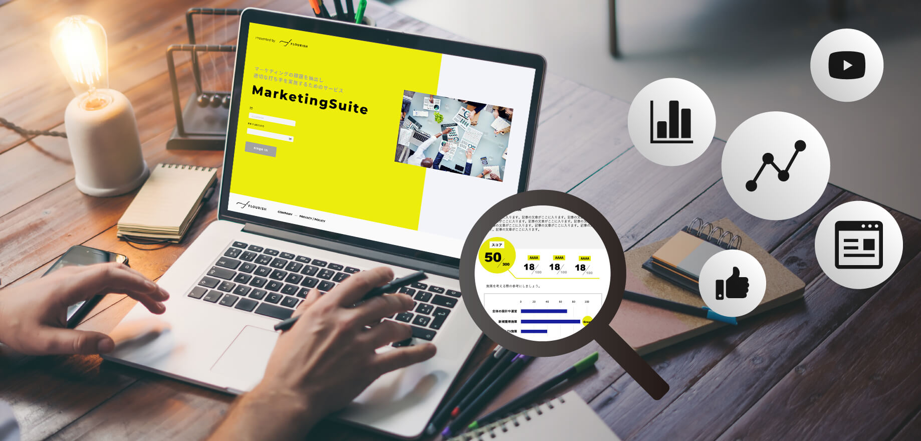 マーケティング診断ツール Marketing Suite